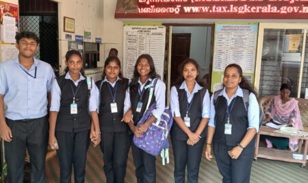 Kunnamthanam Gramapanchayath karyalayam field visit