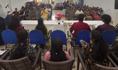PRDS കോളേജ് ഓഫ് ആർട്സ് ആൻഡ് സയൻസ് അമര കോളേജ് യൂണിയൻ സത്യപ്രതിജ്ഞ